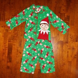 The Elf On The Shelf  2-Piece Green Pajamas